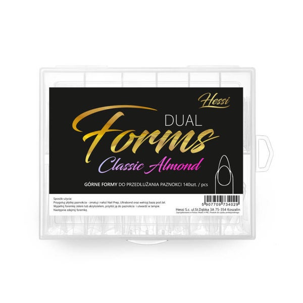 Classic Almond Dual Forms 140 pcs HESSI
