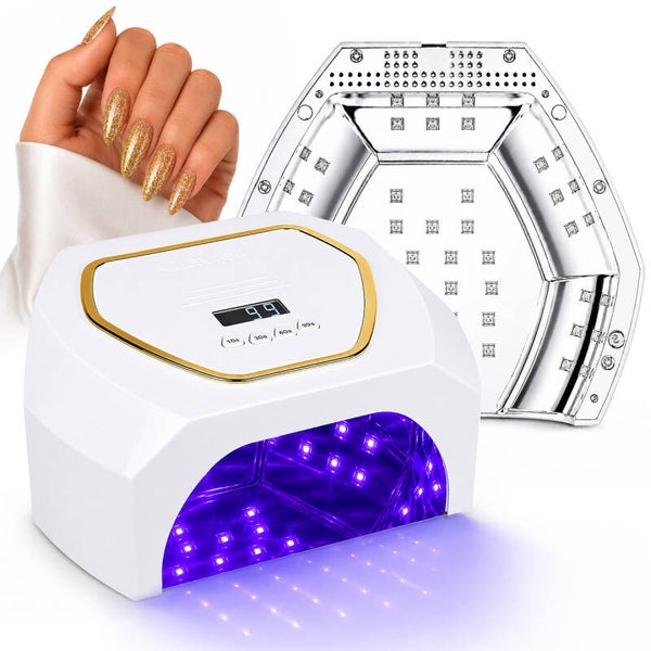 Nailsology LumiSense 3.0 UV/LED nail lamp – Clavier, 360° Smart Light Mirror System, white, 268W CLAVIER