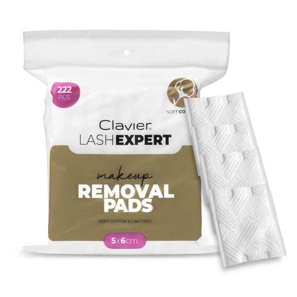 LASH EXPERT Make Up Removal Pads , 222 pcs. CLAVIER
