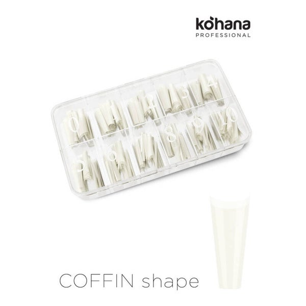 Nail Tips Coffin 500pcs KOHANA