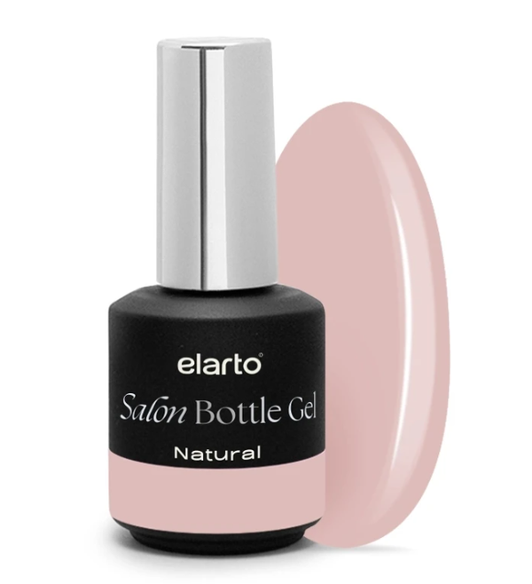 Salon Bottle Gel Natural 15ml ELARTO