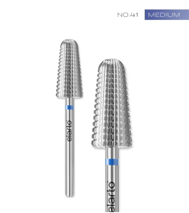 No. 41 rounded cone cutter 6.5x15mm made of tungsten carbide for mass removal ELARTO