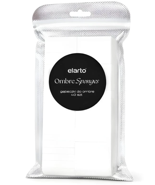 Latex sponge for ombre and babyboomer decorations 40 pcs ELARTO