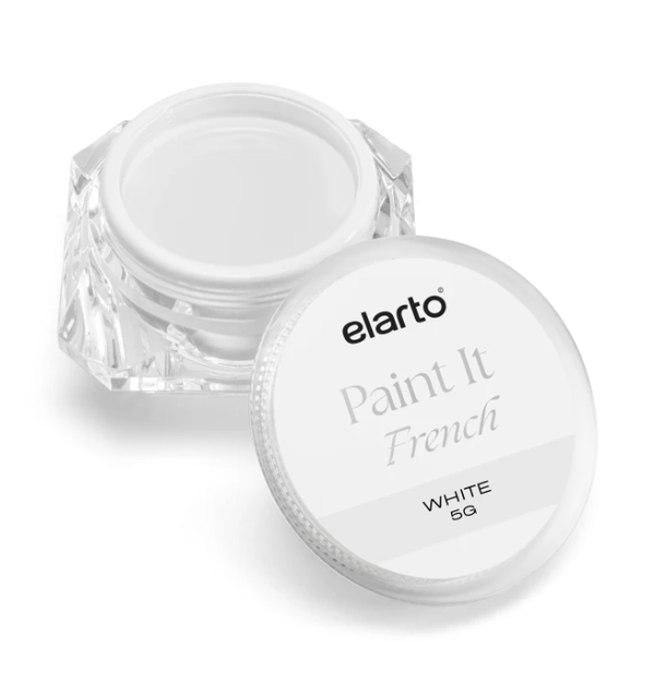 Paint It French Chalky White Gel 5g ELARTO