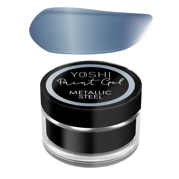 Paint Gel Metallic Steel 5ml YOSHI