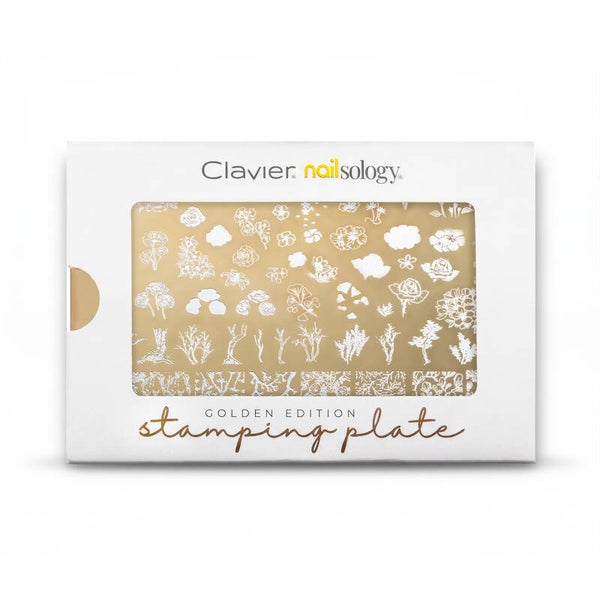 Golden Edition Metal Stamping Plate – SECRET GARDEN (05/L) CLAVIER