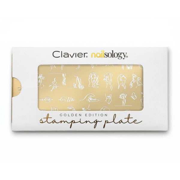 Metal stamping plate, Golden Edition – SKETCH STORIES (06/M) CLAVIER