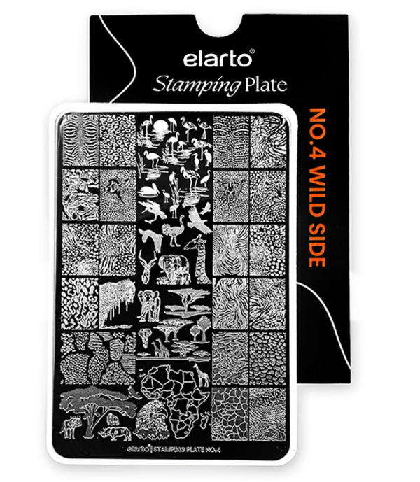 Stamping Plate No. 4 Wild Side ELARTO