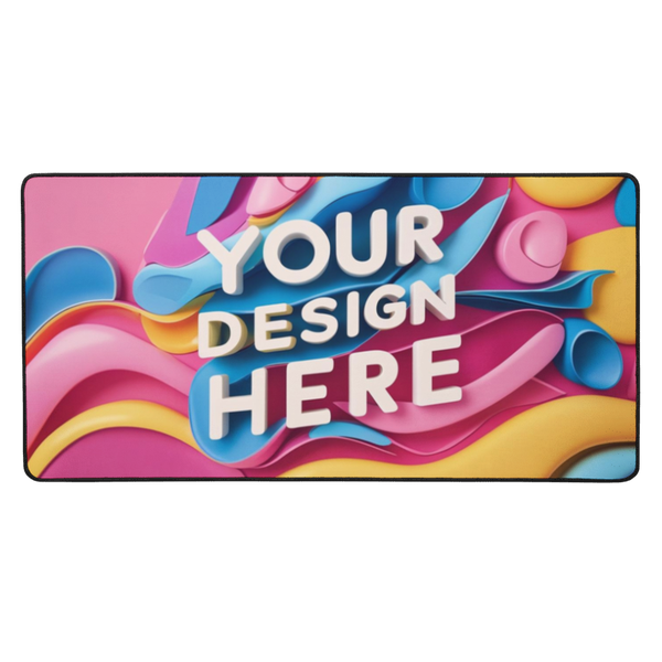 Own design desk mat