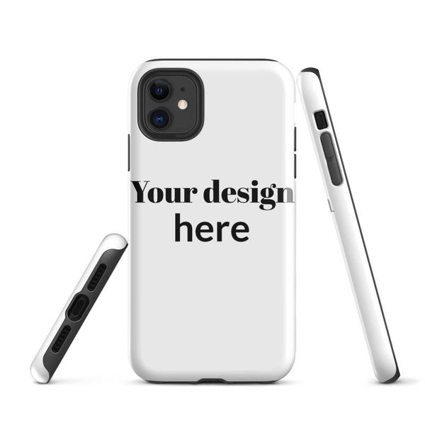 Own design tough case for Iphone