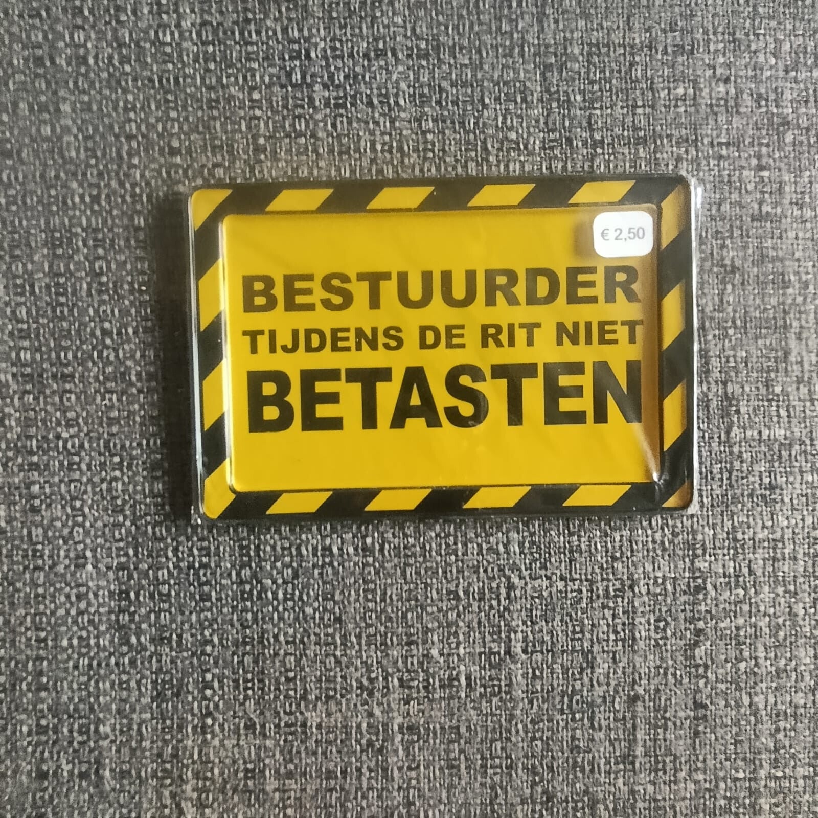bordje met leuke tekst