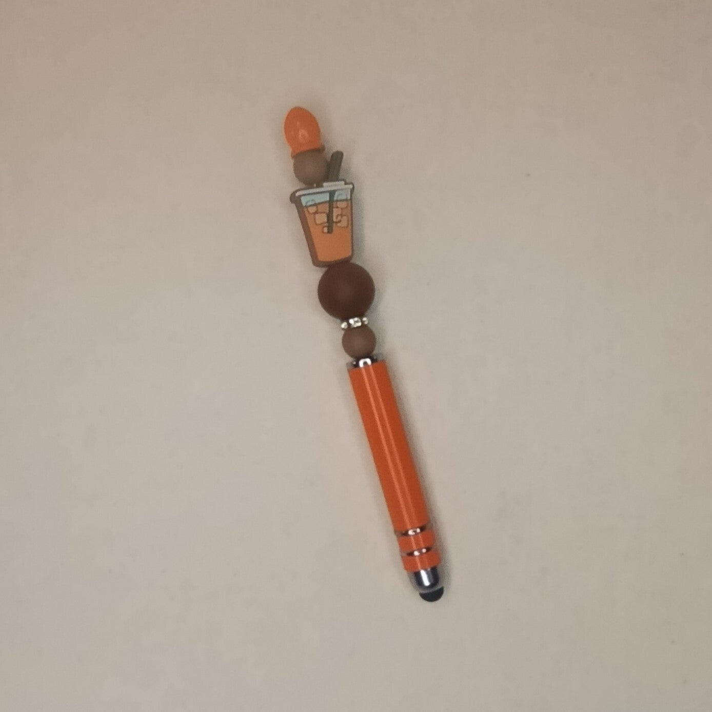 Pen, met telefoon-touchescreen pen koffie