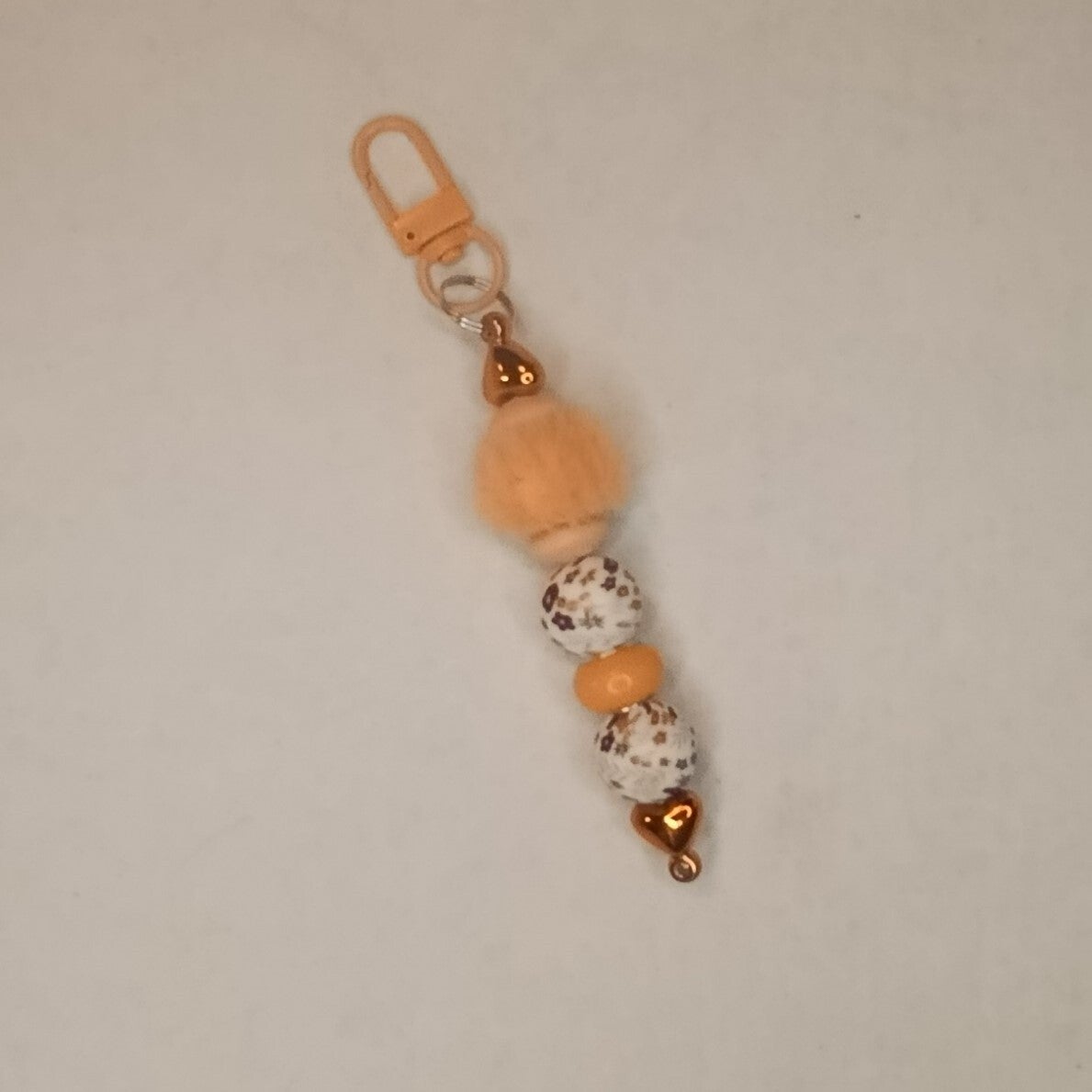 Sleutelhanger Oranje/Bruin