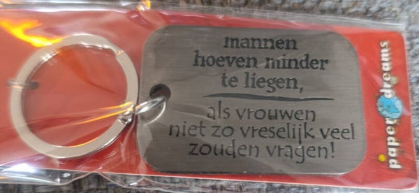 rvs sleutelhanger