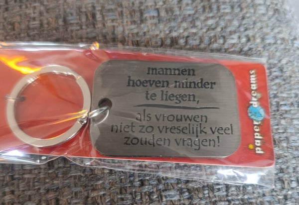 rvs sleutelhanger