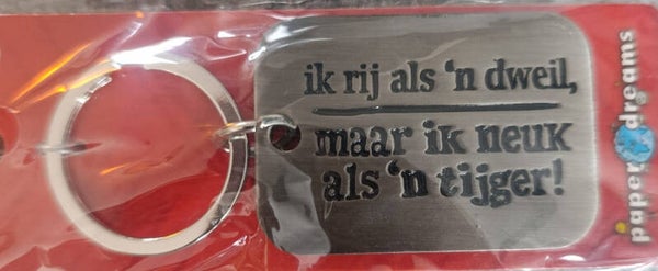 rvs sleutelhanger