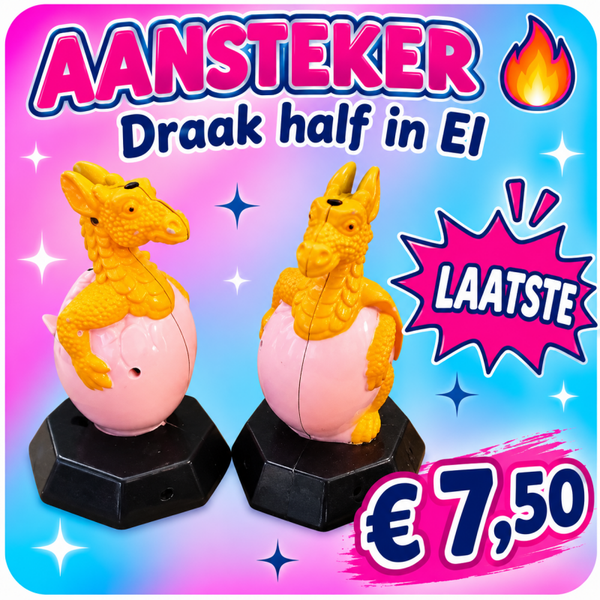Aansteker : Draak half in EI