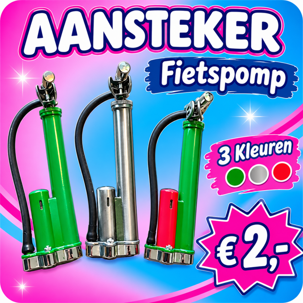 Aansteker : Fietspomp