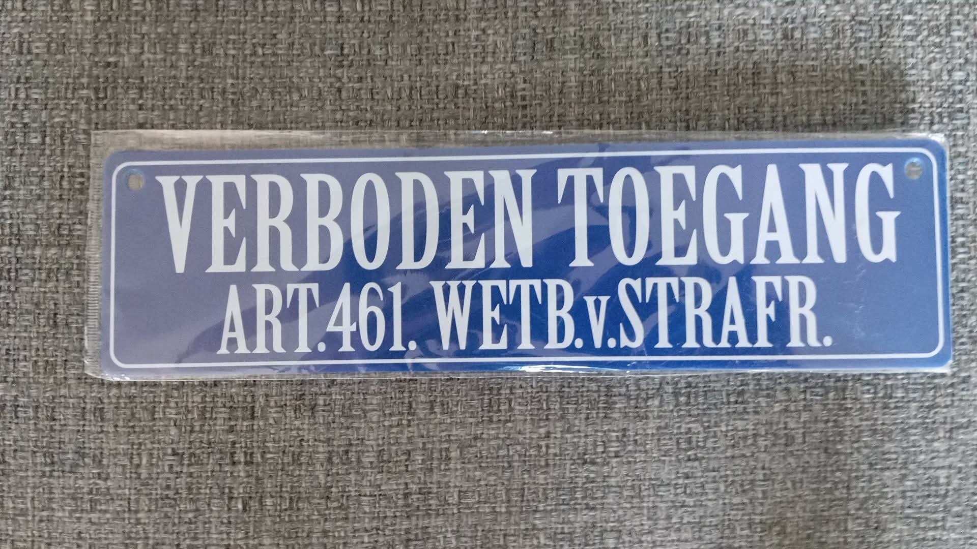 Verboden toegang
