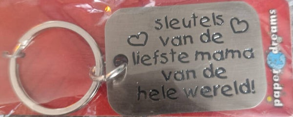 rvs sleutelhanger