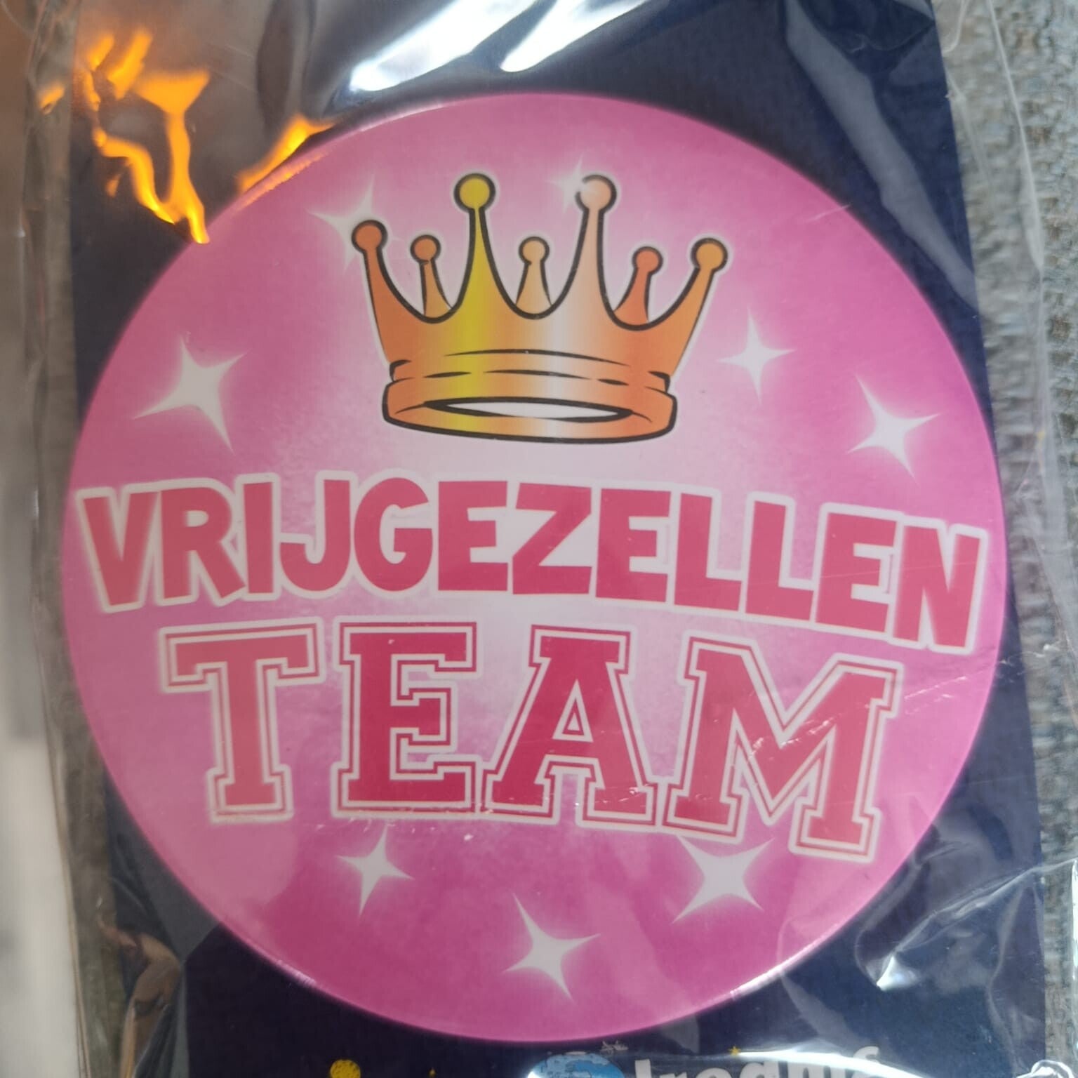 vrijgezellen button