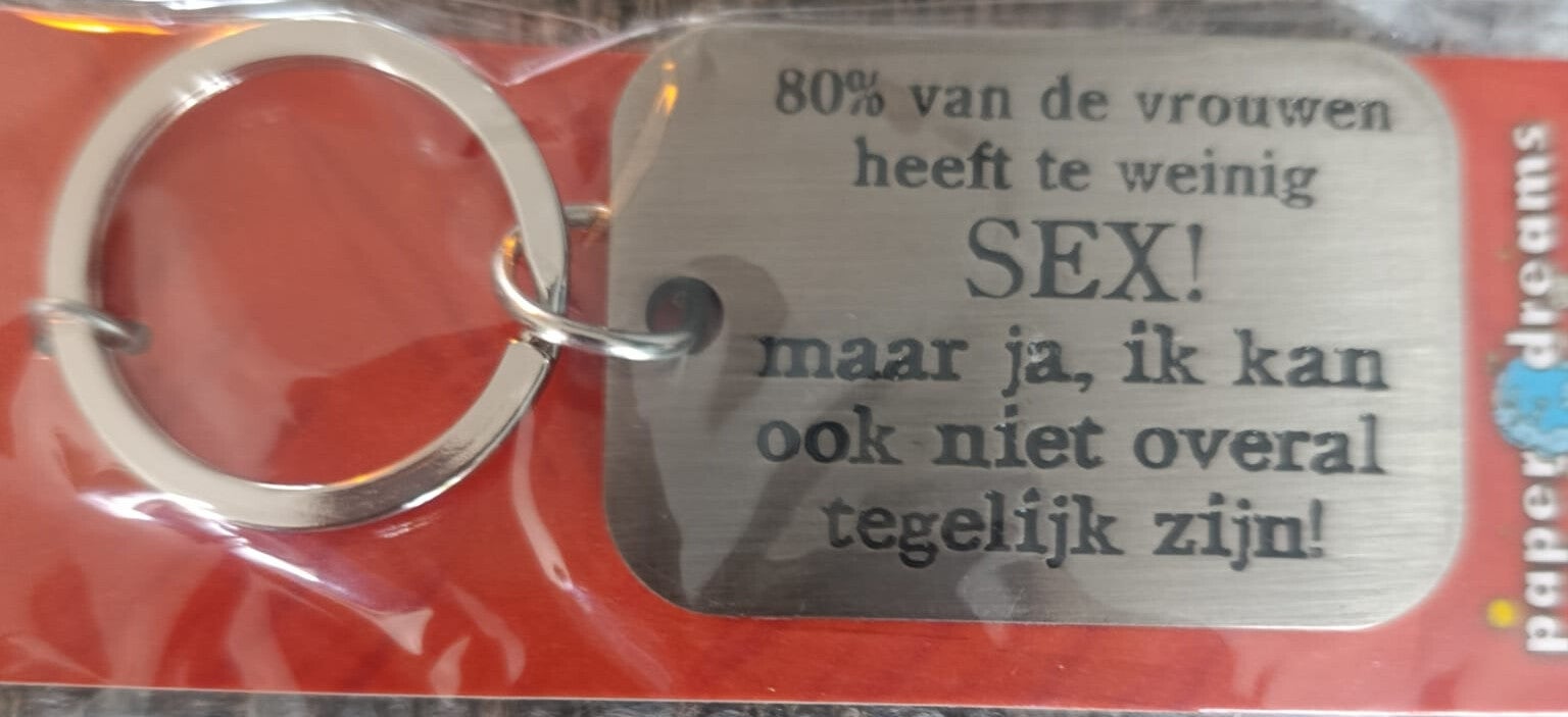 rvs sleutelhanger