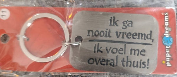 rvs sleutelhanger