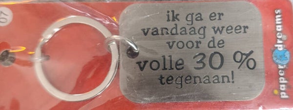 rvs sleutelhanger