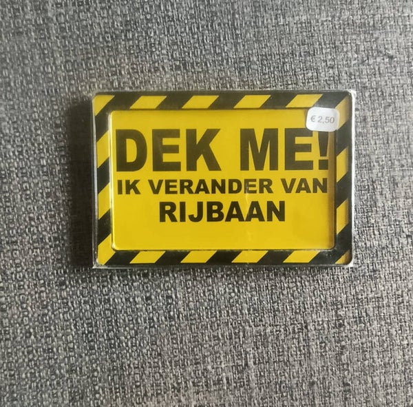 bordje met leuke tekst