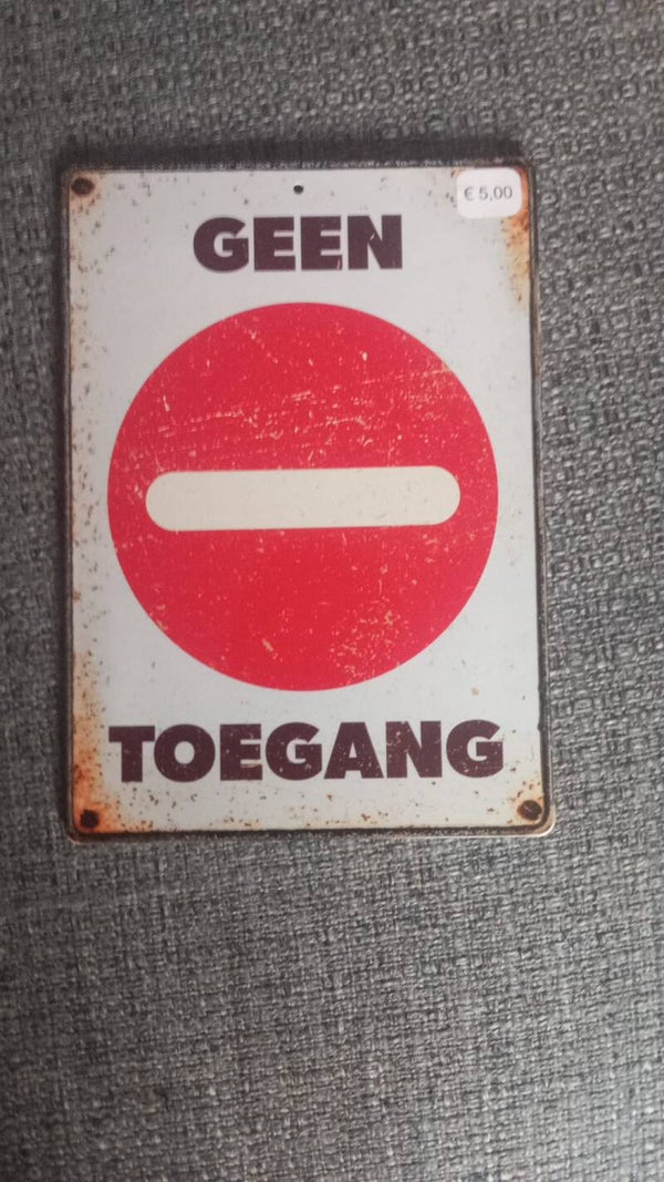Geen Toegang
