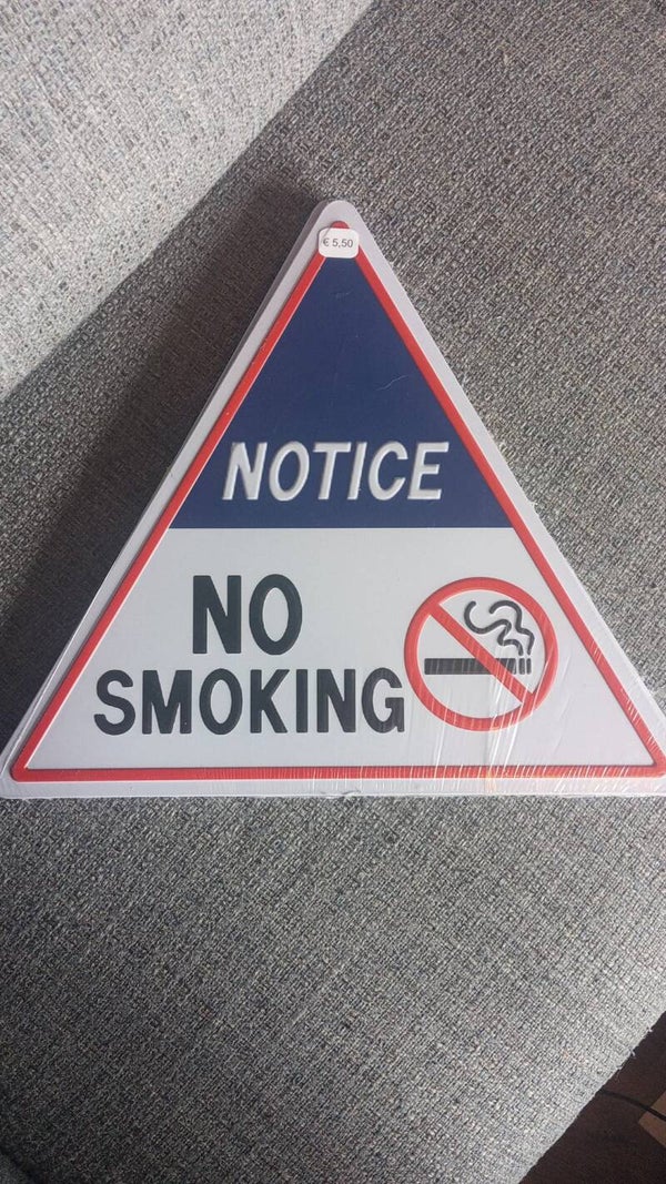No smoking