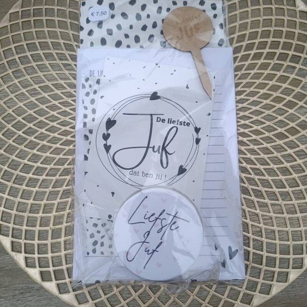 gift set De liefste juf