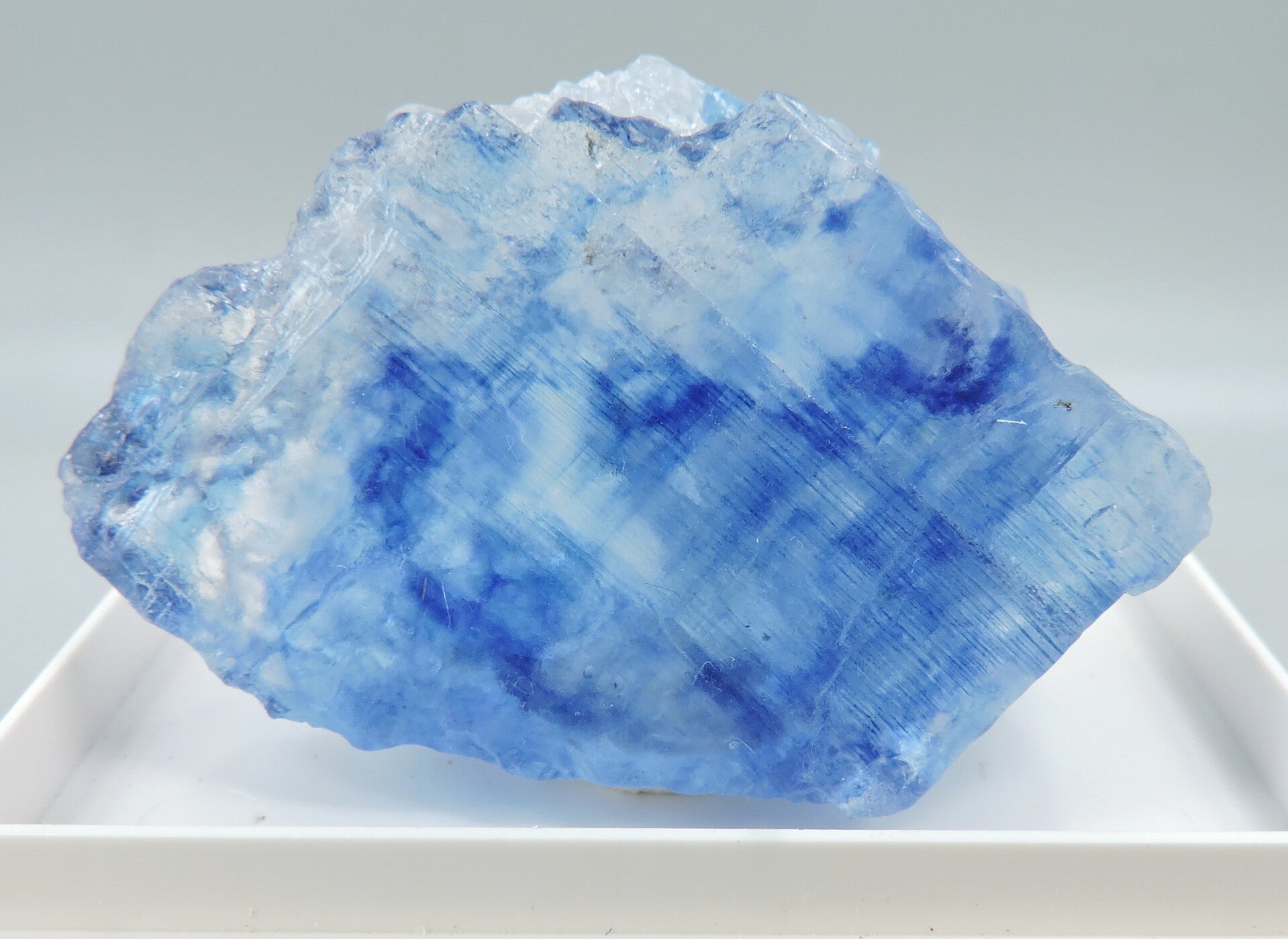 Blue halite from Germany – miniature
