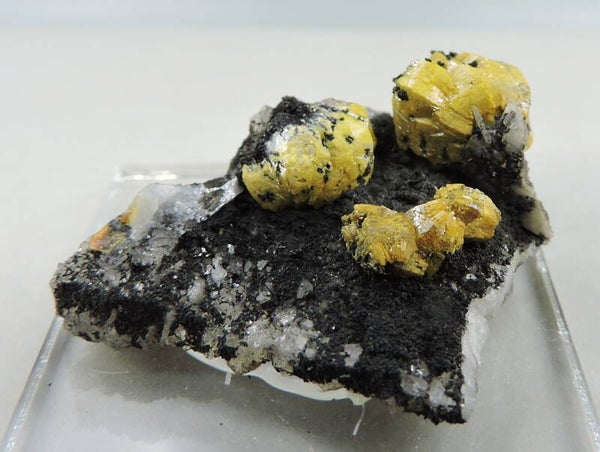 Mimetite var. campylite from Cumbria, England, UK - thumbnail