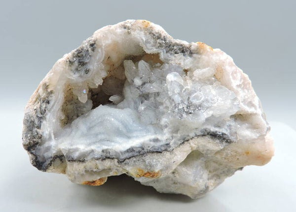 Chalcedony geode from Mexico – fluorescent – small cabinet size