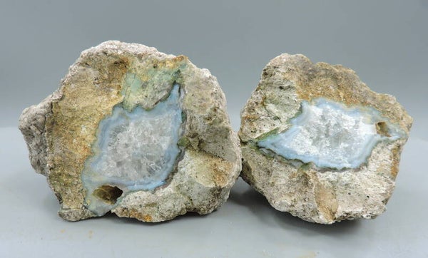 Chalcedony geode from Slovakia – small cabinet size
