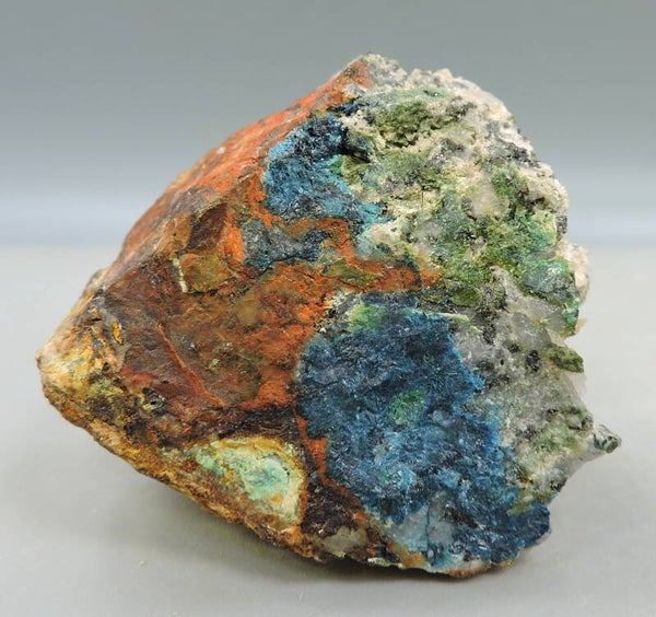 Clinoclase from Cornwall, England, UK – type locality - miniature