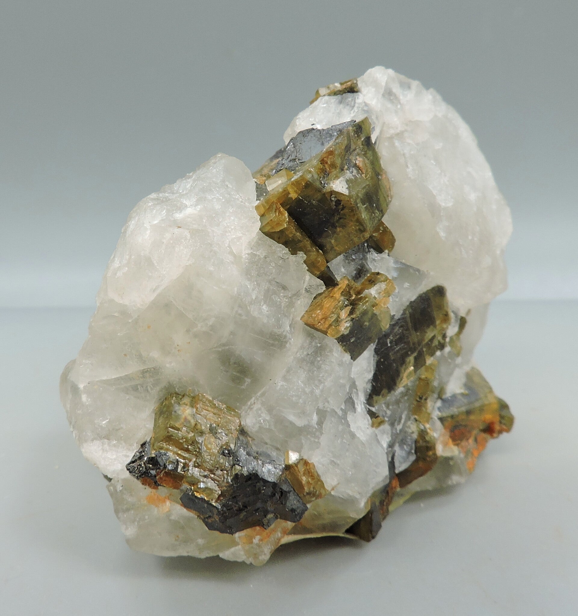 Cryolite with siderite and galena from Greenland  - type locality – miniature