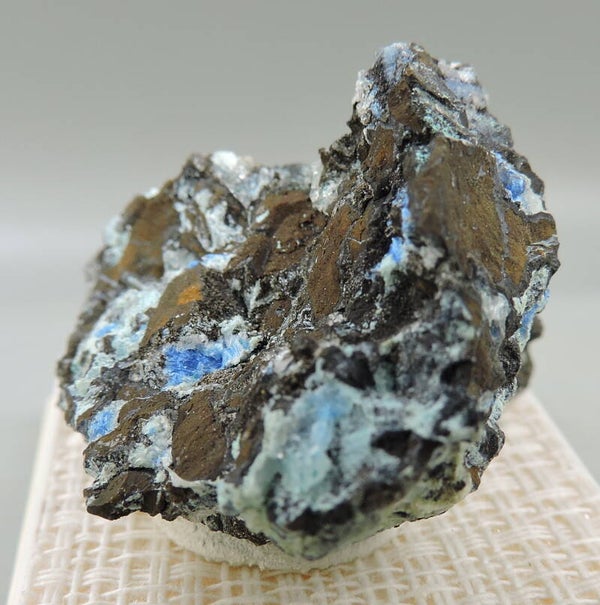 Cyanotrichite from Chile – miniature