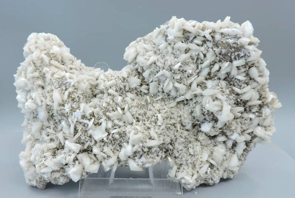 Dolomite on calcite from France – large cabinet size
