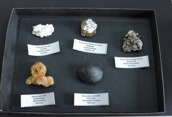 Mineral collection box from all over the world – nr. 3