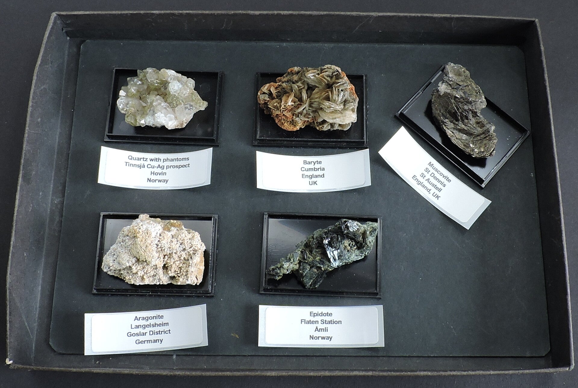 Mineral collection box from all over the world – nr. 21 | MINERAL