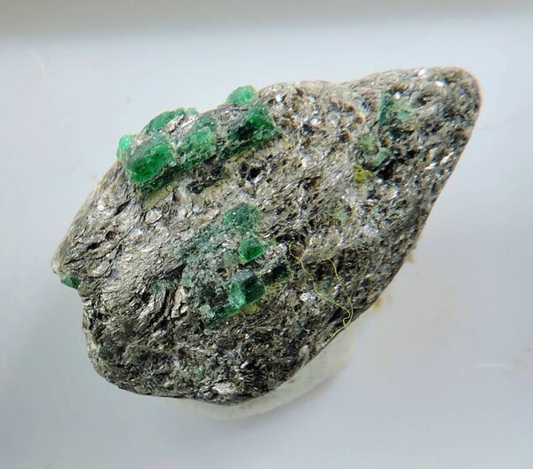 Beryl var. emerald on biotite matrix from Austria - thumbnail