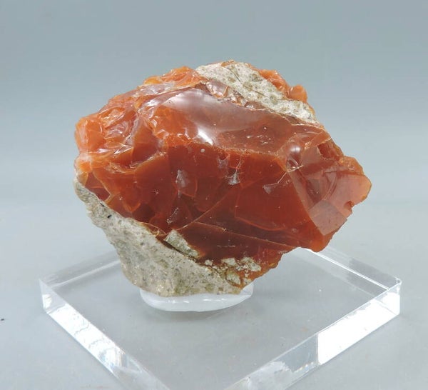 Fire opal from Mexico – miniature