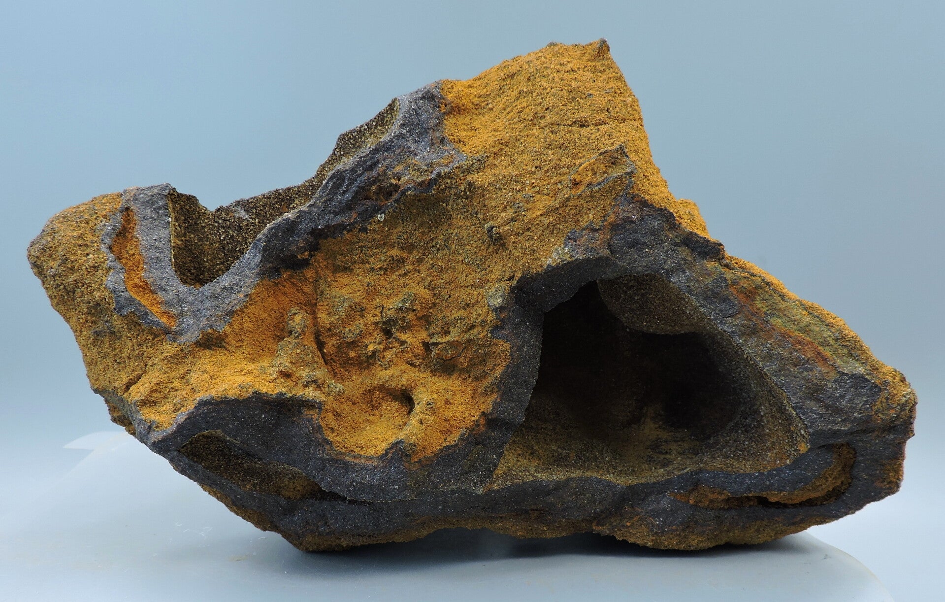 Strange formed goethite and limonite from Germany – large cabinet size