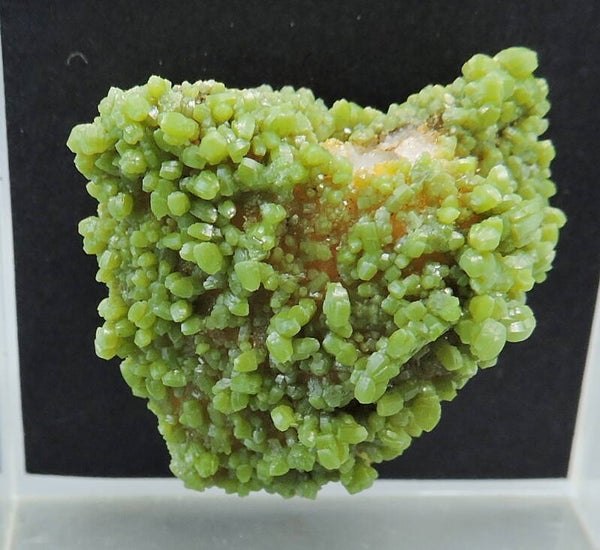 Green mimetite on matrix from England, UK – thumbnail