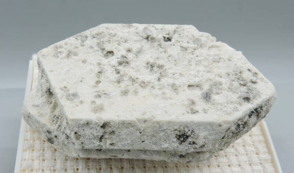 Kaolinite pseudomorph after orthoclase Karlsbad twin from England, UK – miniature