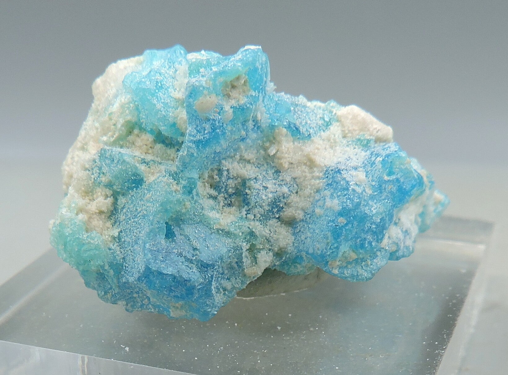 Kröhnkite from Chile – type locality – thumbnail