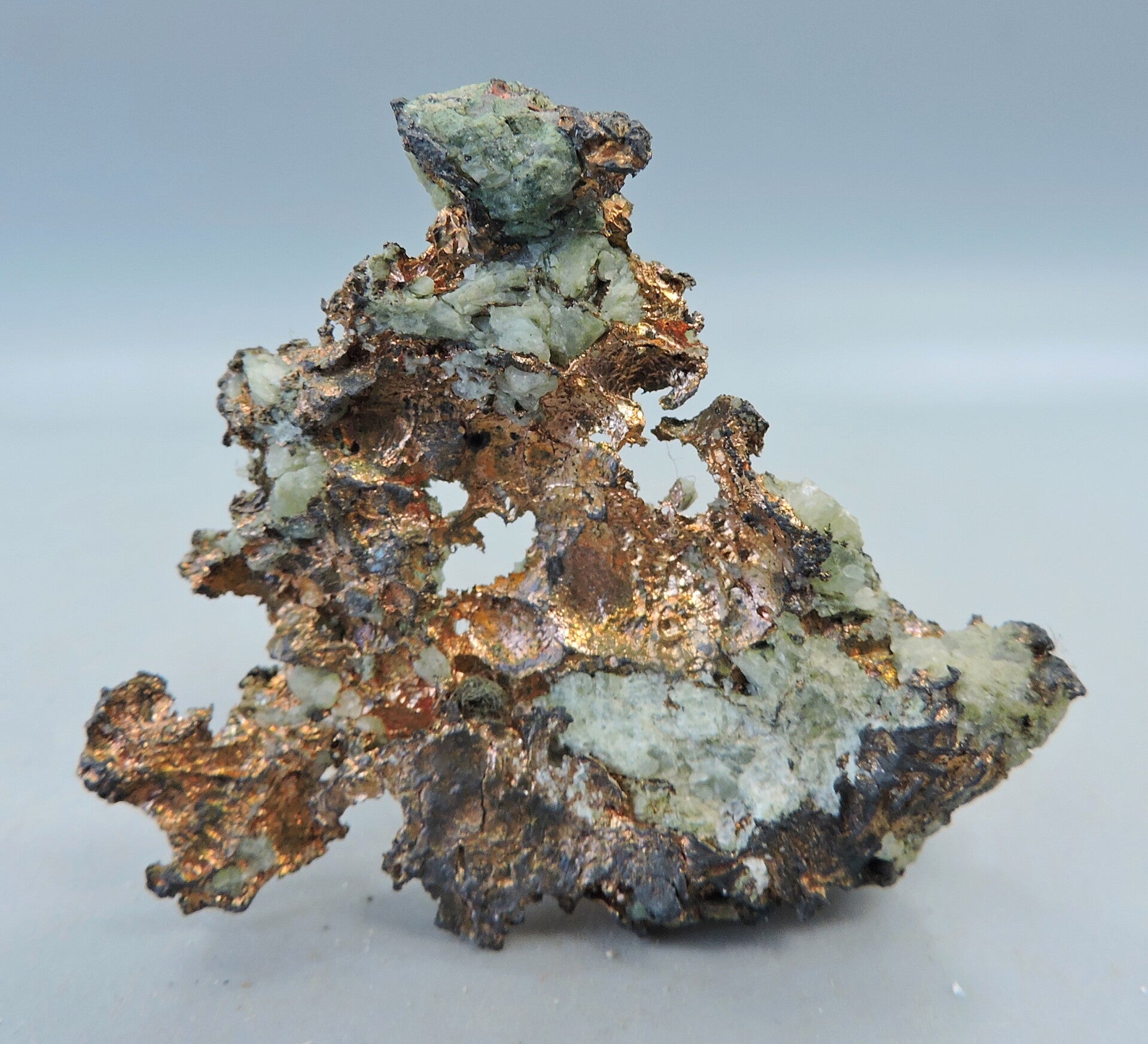 Native copper from Michigan, USA – miniature