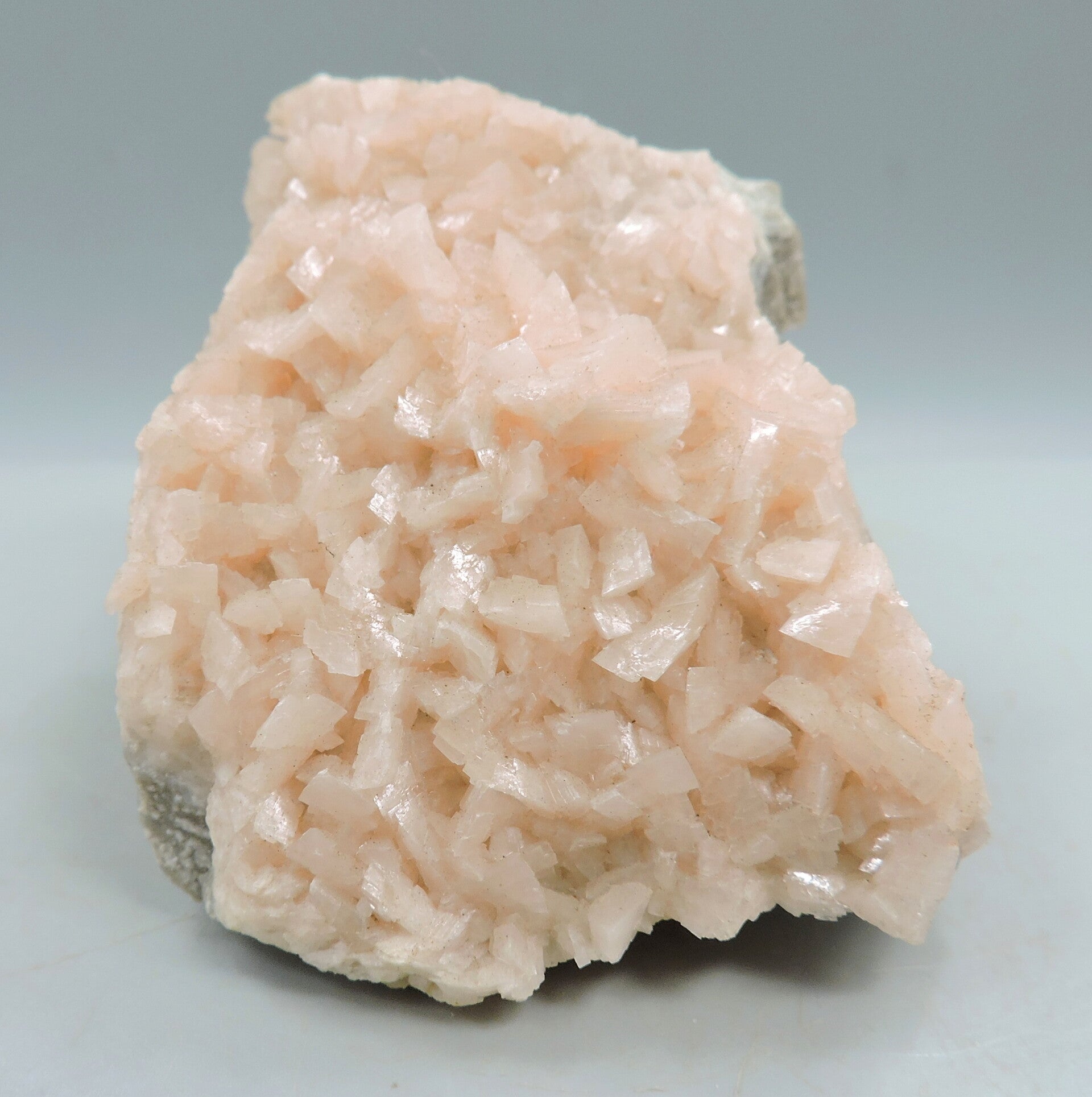 Pink dolomite on matrix from Arkansas USA – miniature